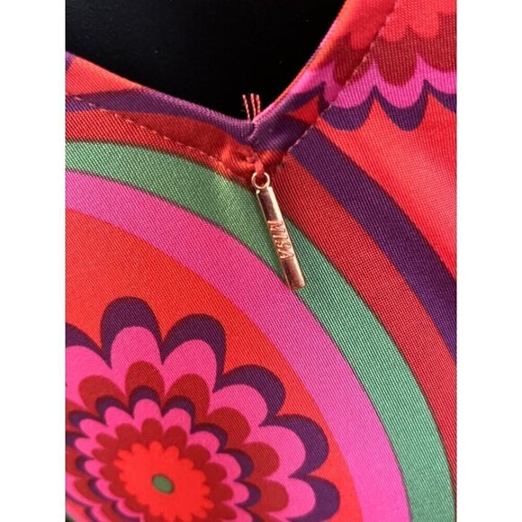 MISA Los Angeles Lotta Pink Cutout Maxi Dress NWT Large Boho Resort Vacay $370 - Picture 6 of 9